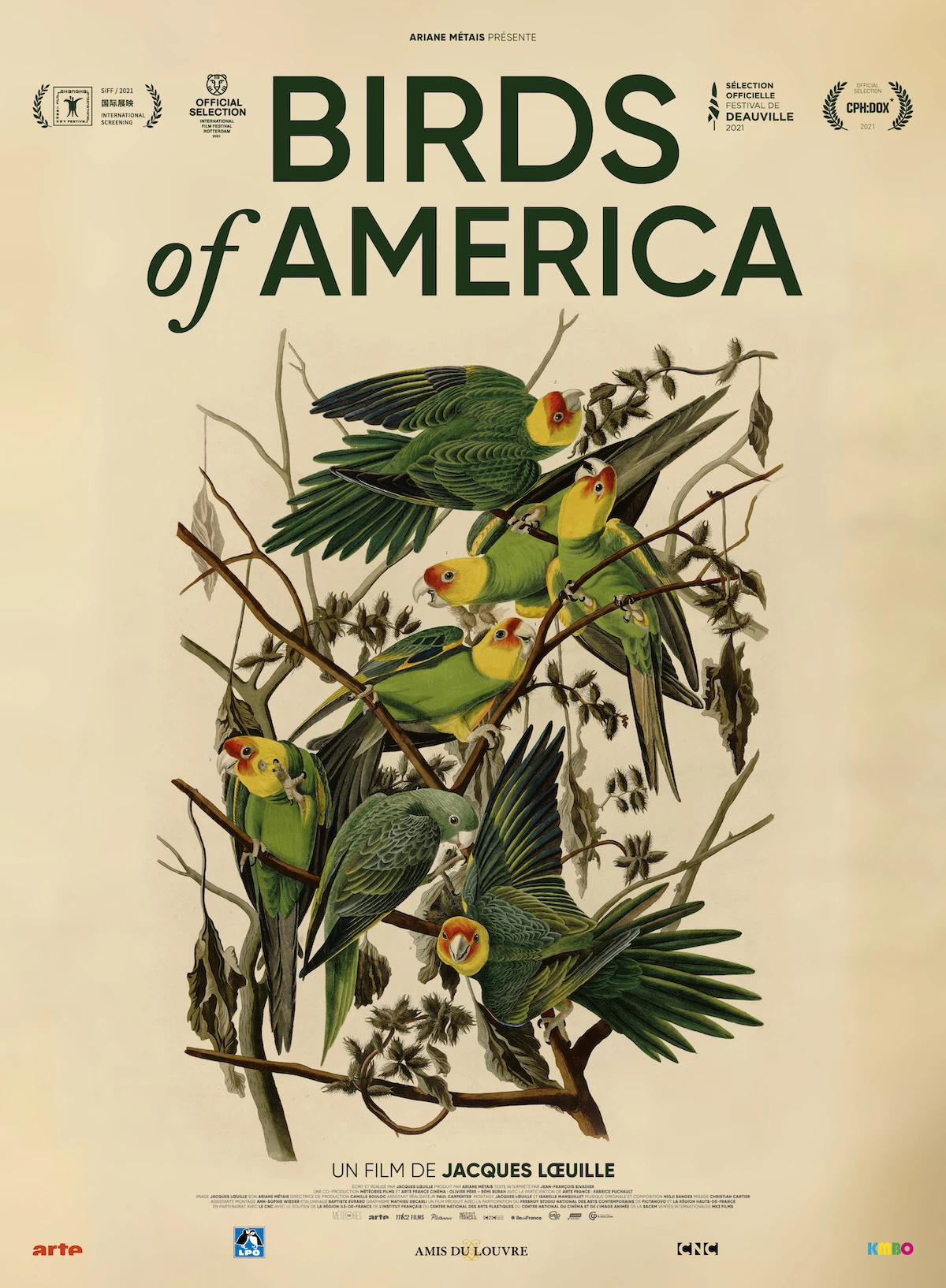 Birds of America (Les Monteuses et monteurs associ&eacute;s)
