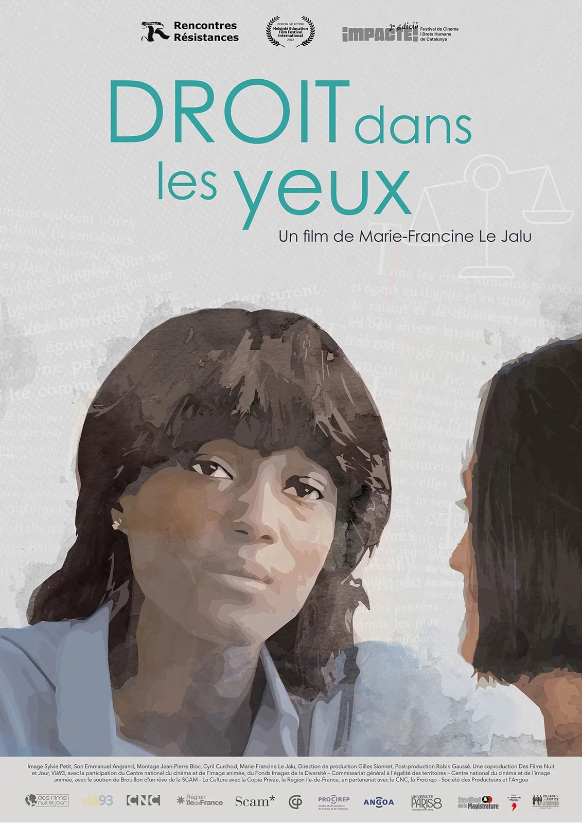 Droit dans les yeux (Les Monteuses et monteurs associ&eacute;s)