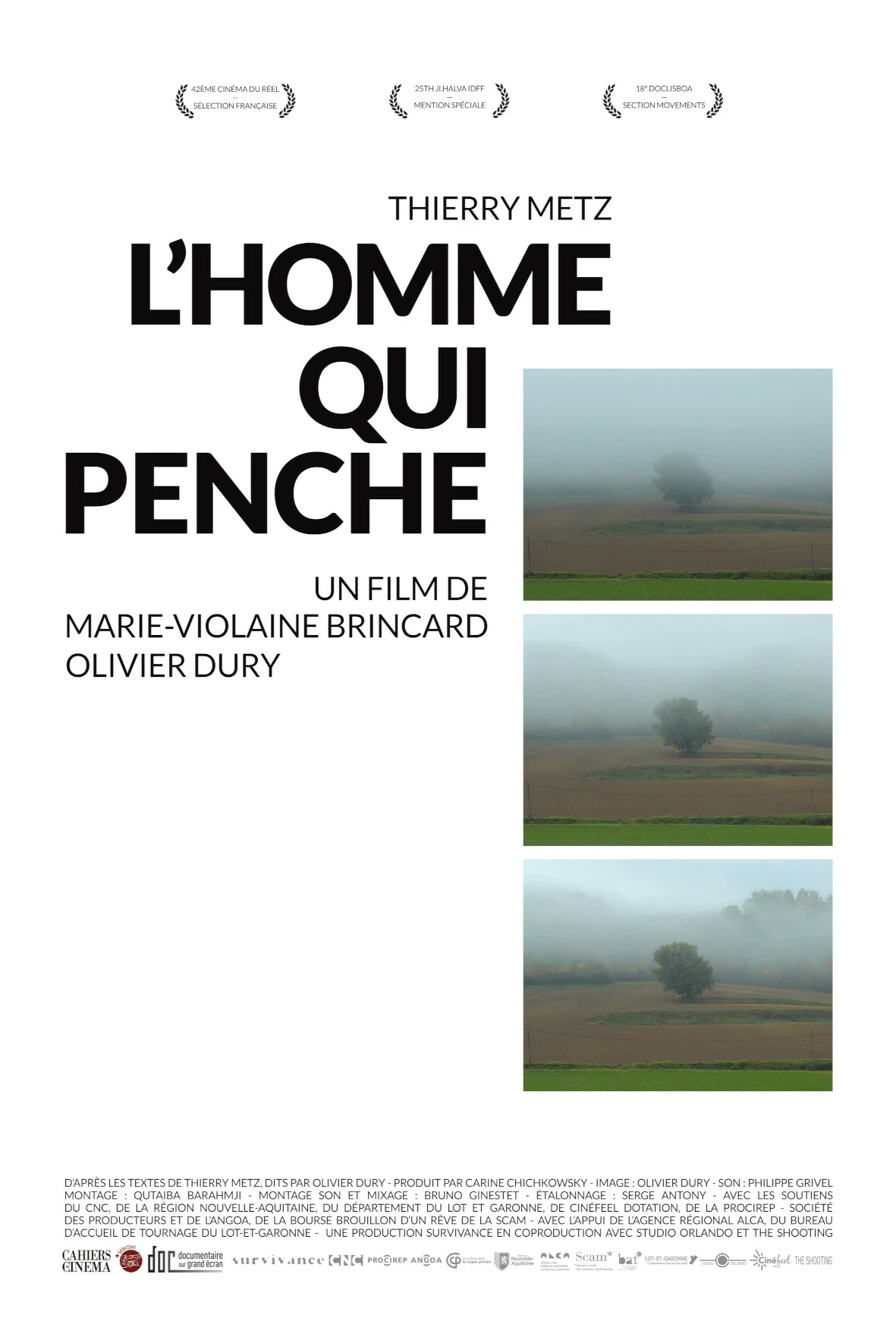 L'Homme qui penche (Les Monteuses et monteurs associ&eacute;s)