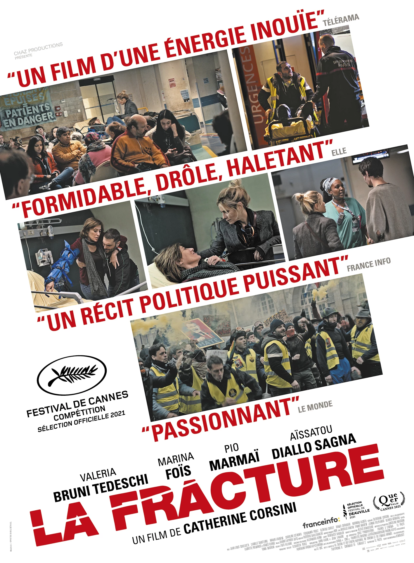 La Fracture (Les Monteuses et monteurs associ&eacute;s)