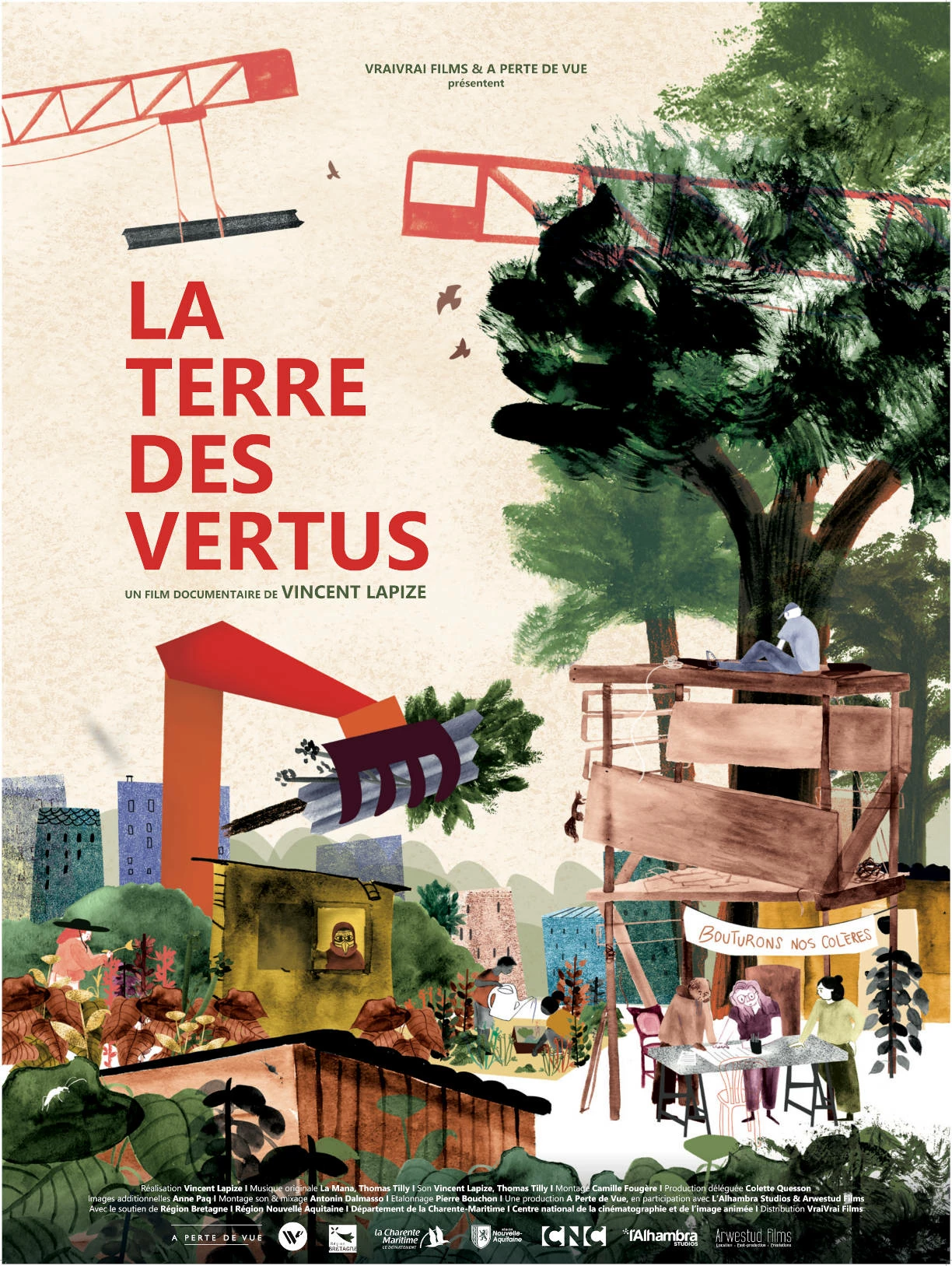 La Terre des Vertus (Les Monteuses et monteurs associ&eacute;s)