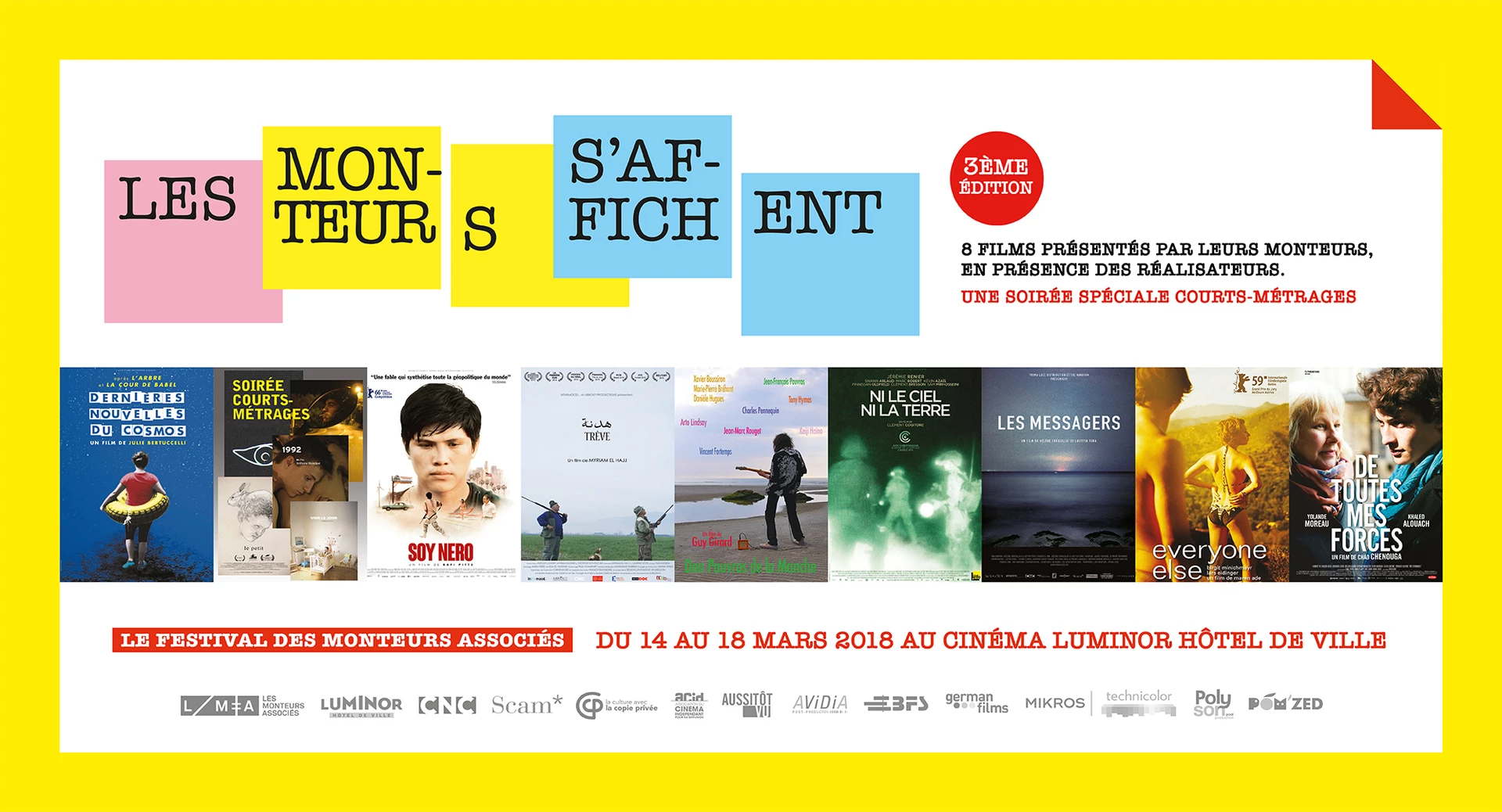 3&egrave;me &eacute;dition des Monteurs s'affichent ! (Les Monteuses et monteurs associ&eacute;s)