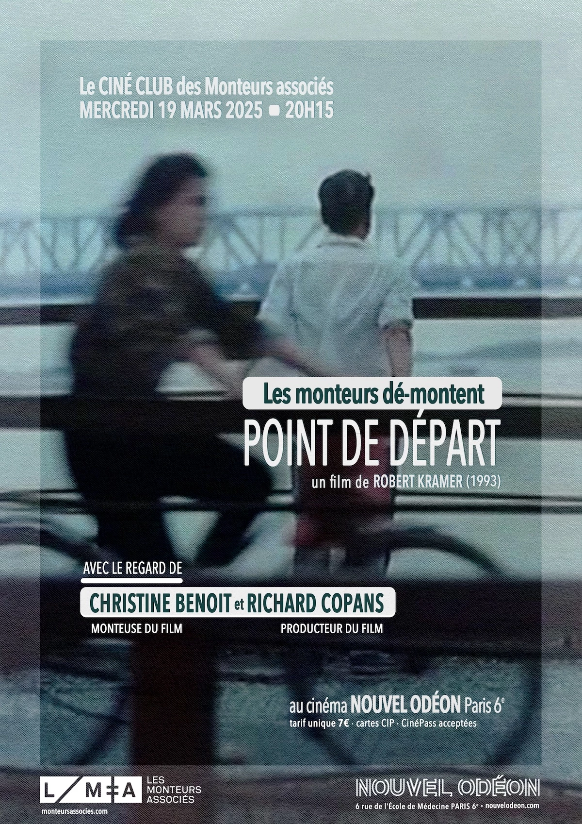 Cin&eacute;-club #27 : &laquo;&nbsp;Point de d&eacute;part&nbsp;&raquo; de Robert Kramer (Les Monteuses et monteurs associ&eacute;s)