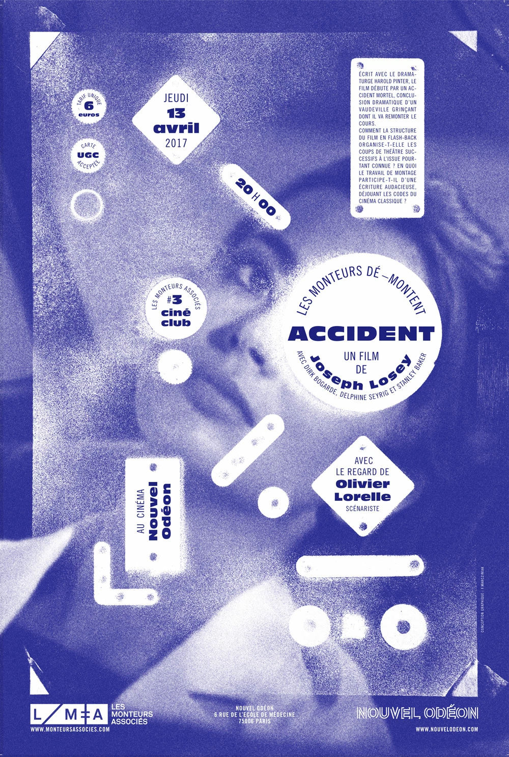 Cin&eacute;-club #3 : &laquo;&nbsp;Accident&nbsp;&raquo; (Les Monteuses et monteurs associ&eacute;s)