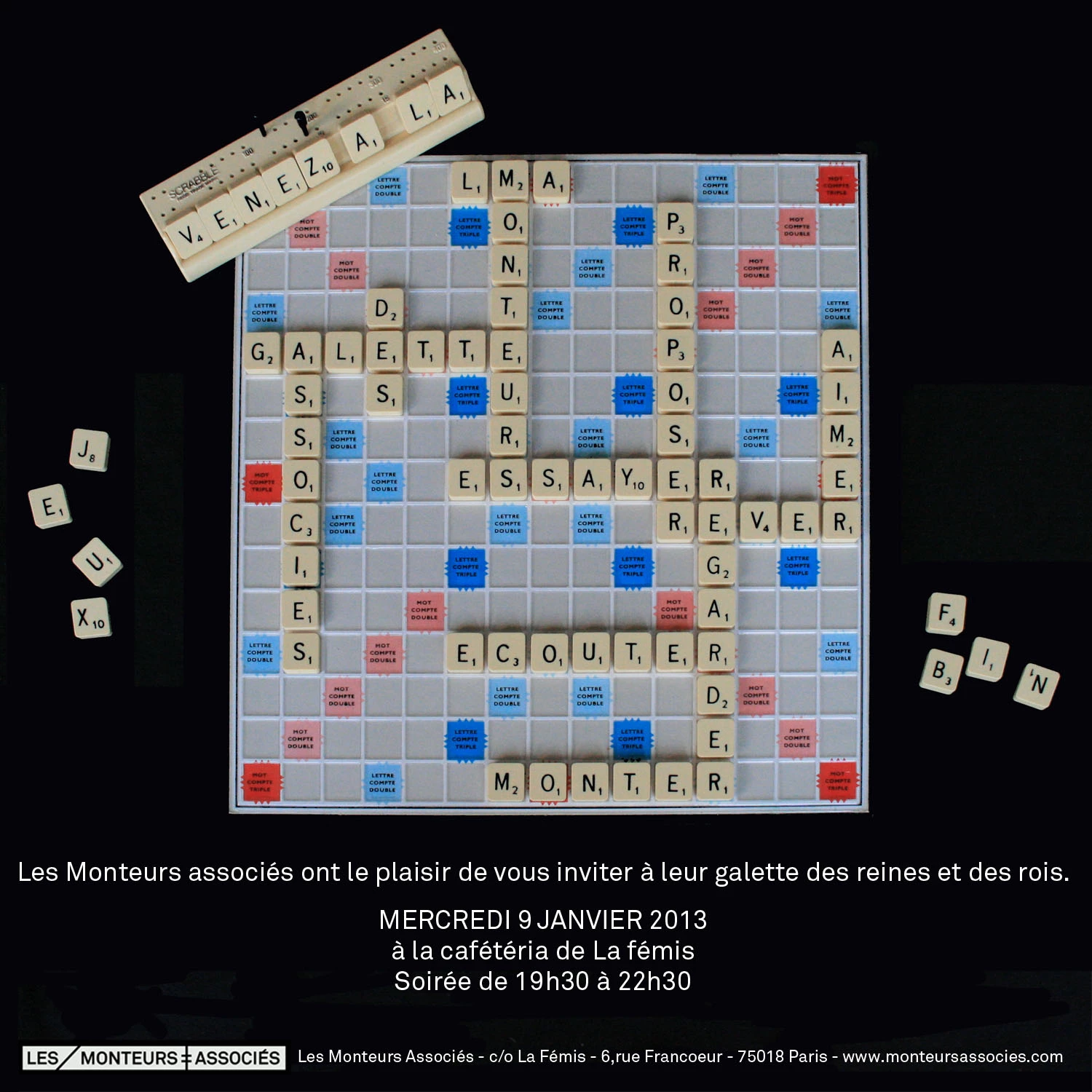Galette des Rois 2013 (Les Monteuses et monteurs associ&eacute;s)