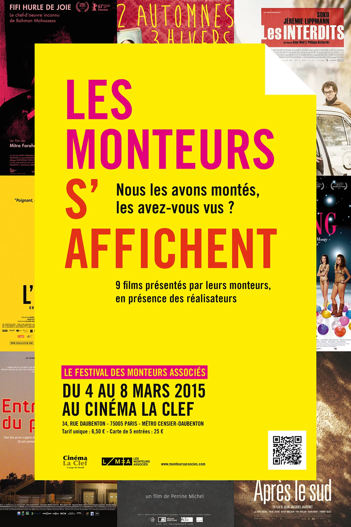 Les Monteurs s'affichent (Les Monteuses et monteurs associ&eacute;s)