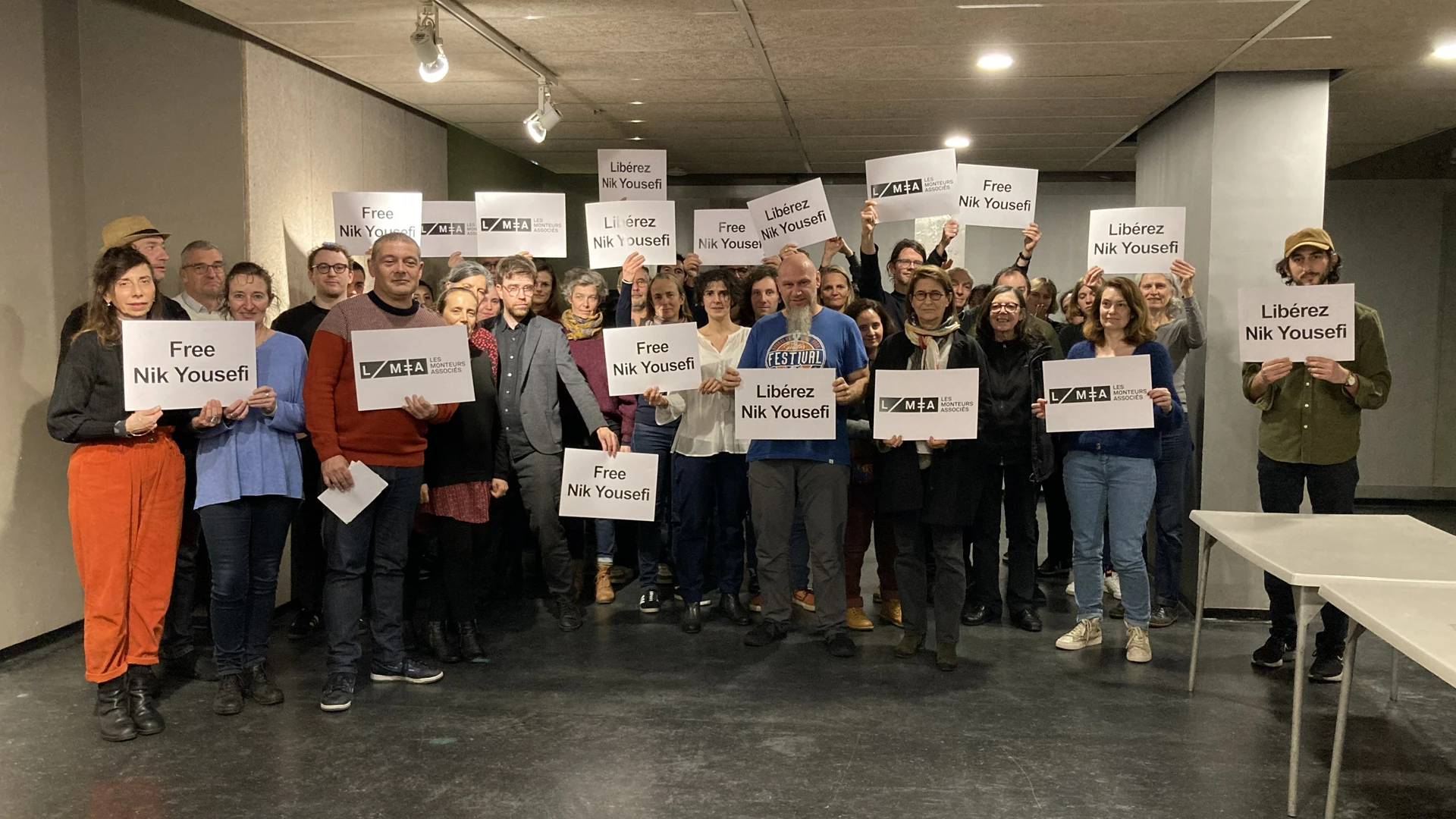 Solidarit&eacute; avec Erhan &Ouml;rs &amp; Nik Yousefi (Les Monteuses et monteurs associ&eacute;s)